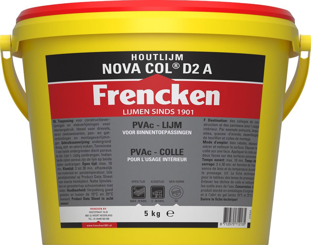 houtlijm vochtbestendig frencken