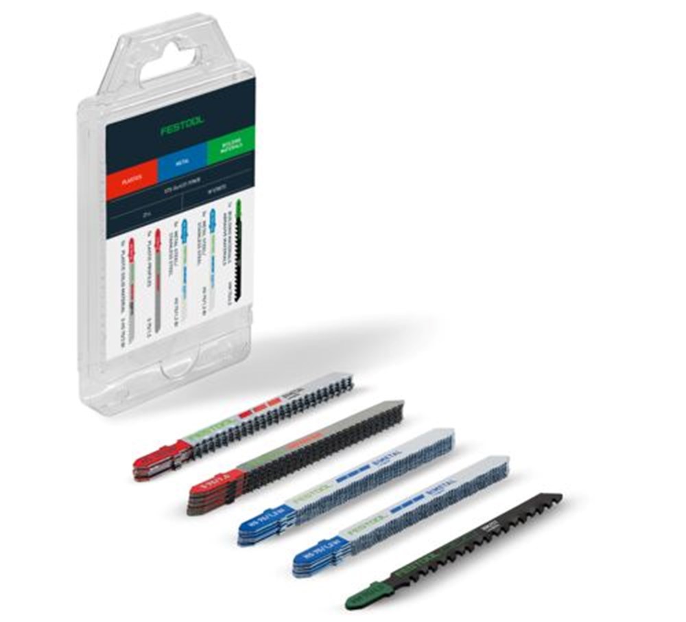 Decoupeerzaagbladenset Festool - STS-SORT/21 M/P/B 25-DELIG