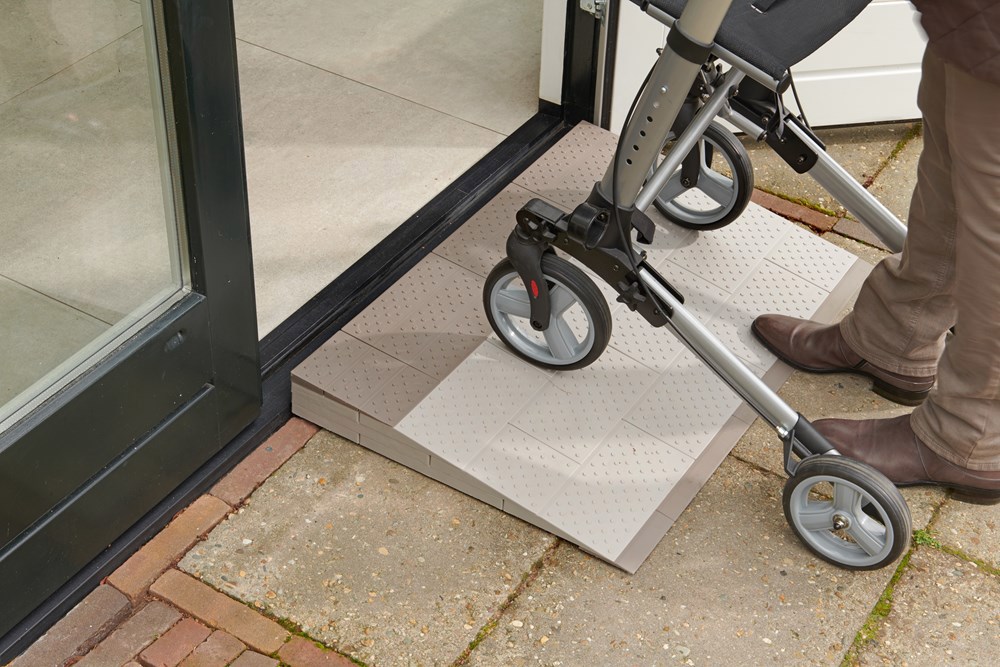 drempelhulp grijs/bruin secucare-3