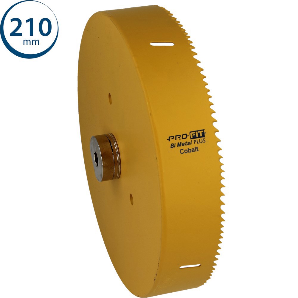 Gatzaag Bimetal Plus Variable Profit - Ø210X38MM CLICK&DRILL HEX 10MM