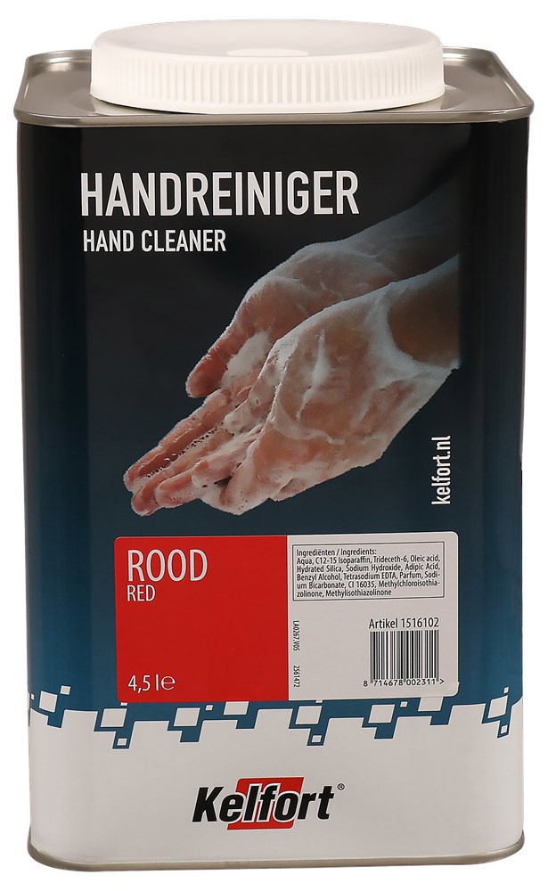 handreiniger met korrel kelfort