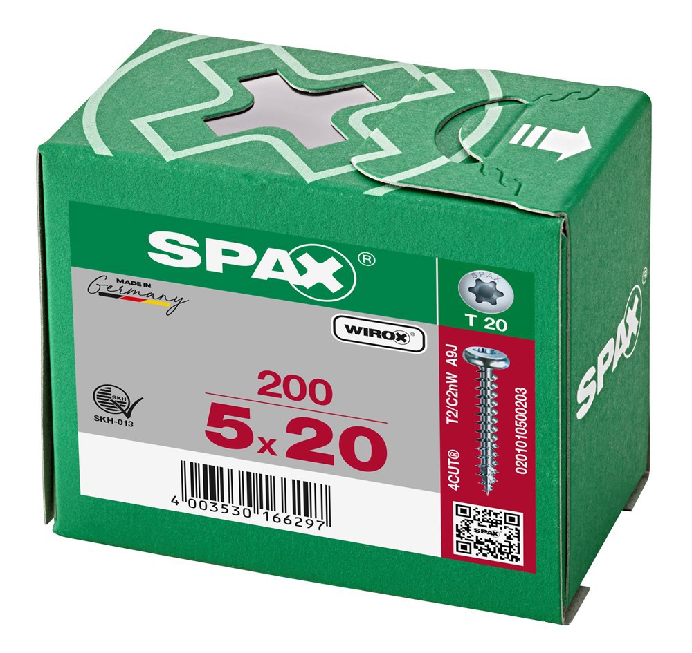 spaanplaatschroef wirox spax-5