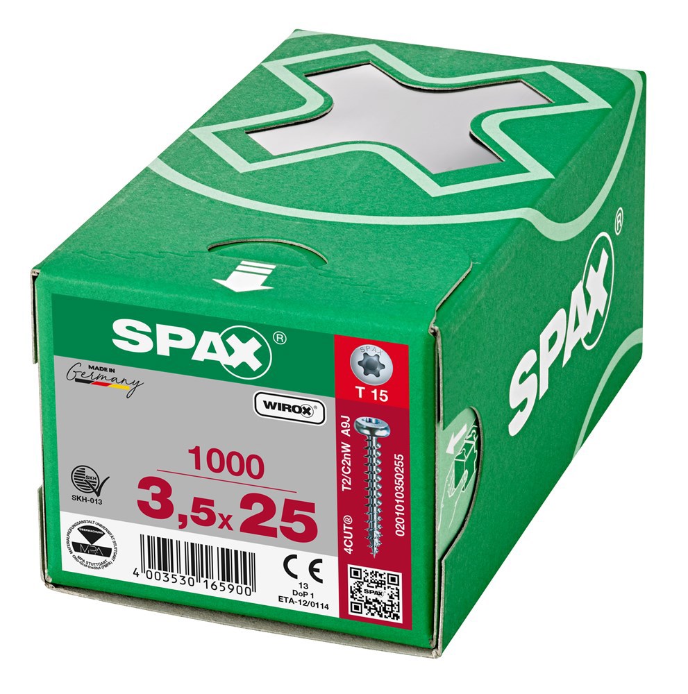 spaanplaatschroef wirox spax-5