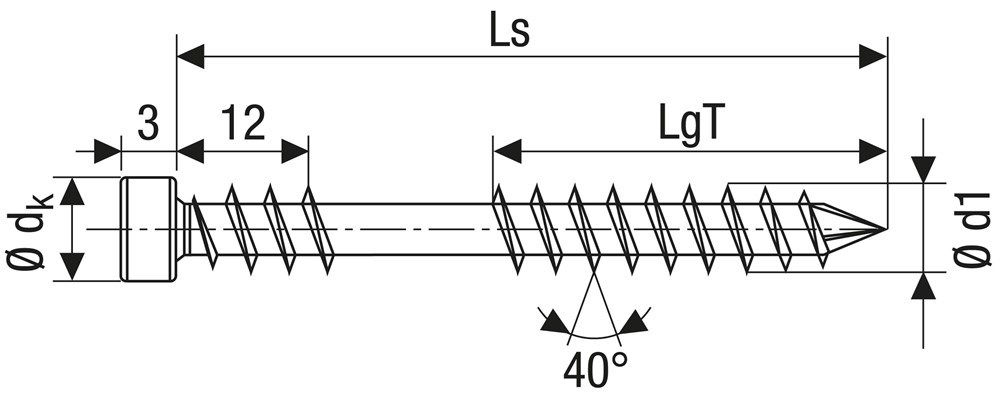 vlonderschroef rvs a2 spax-3