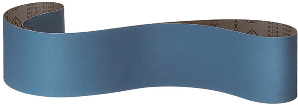 schuurband linnen blauw klingspor