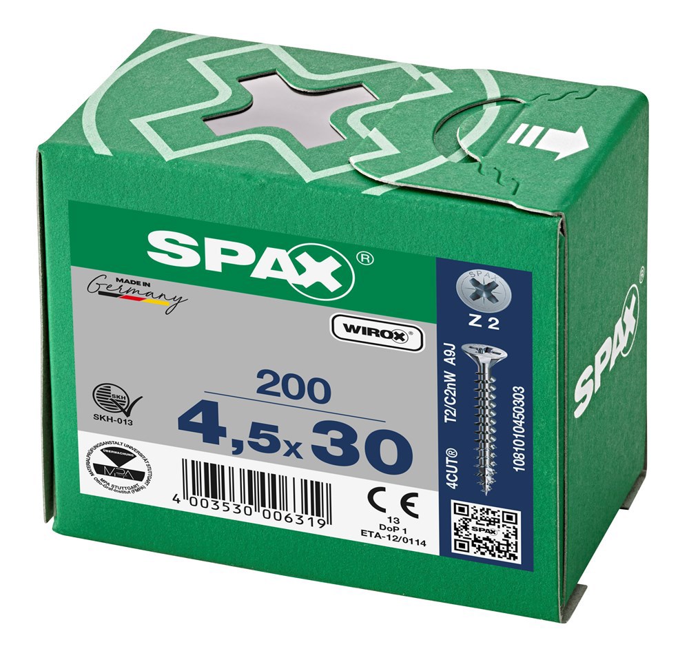 spaanplaatschroef wirox spax-5