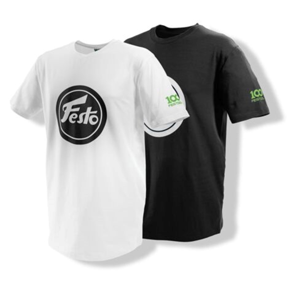 T-Shirt Basic Festool - SH-FT3-L/2 100 JAAR SET à 2 ST