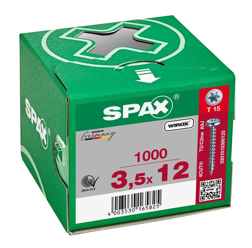 spaanplaatschroef wirox spax-4