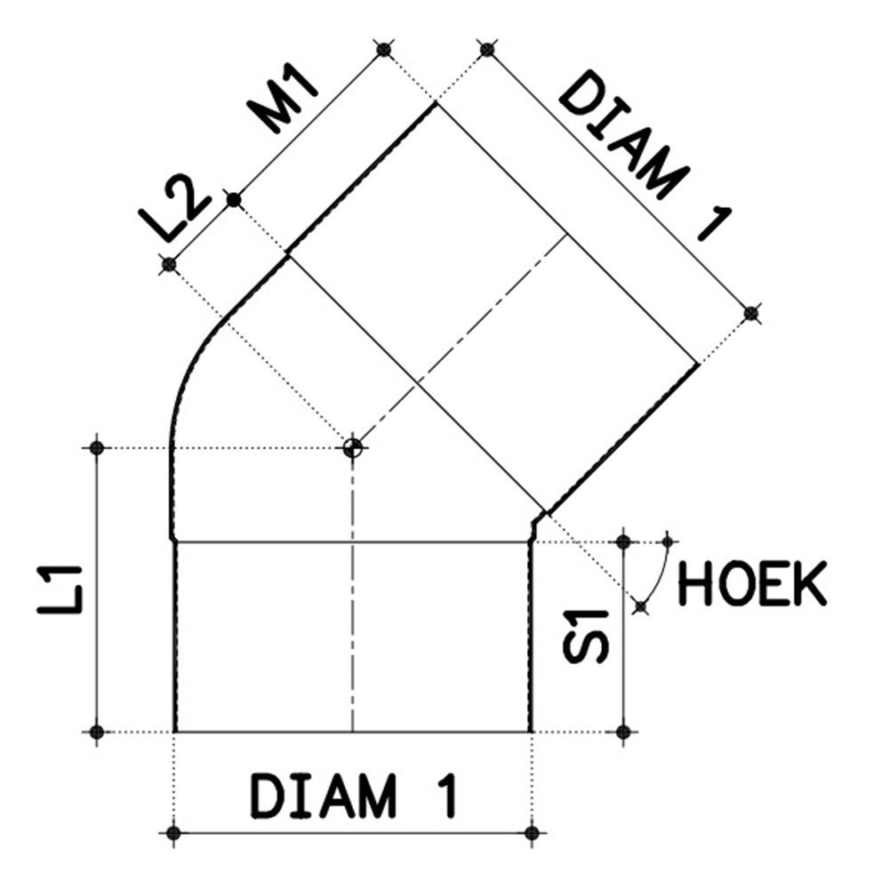 bocht pvc grijs hwa-3