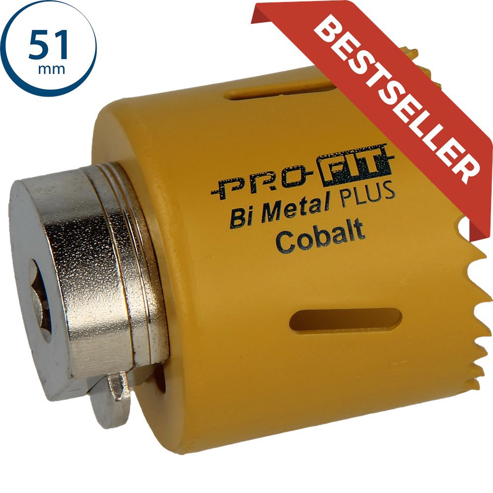 Gatzaag Bimetal Plus Variable Profit - Ø 51X38MM CLICK&DRILL HEX 10MM