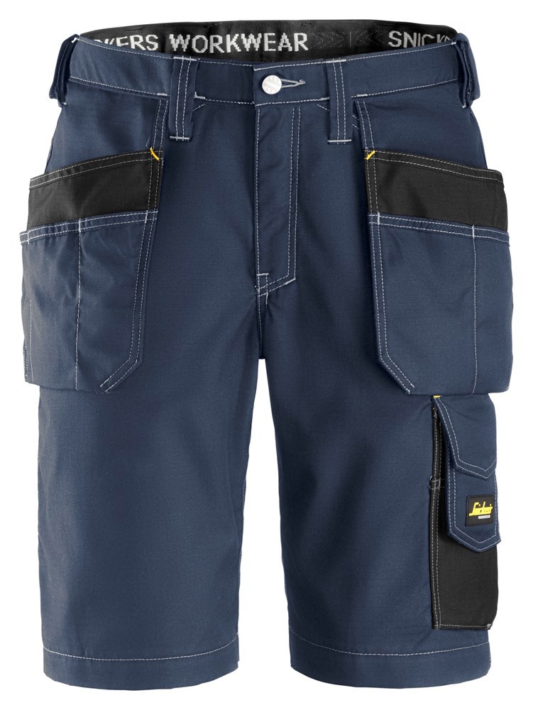 Short Ripstop Snickers - 3023 DONKERBLAUW/ZWART 044