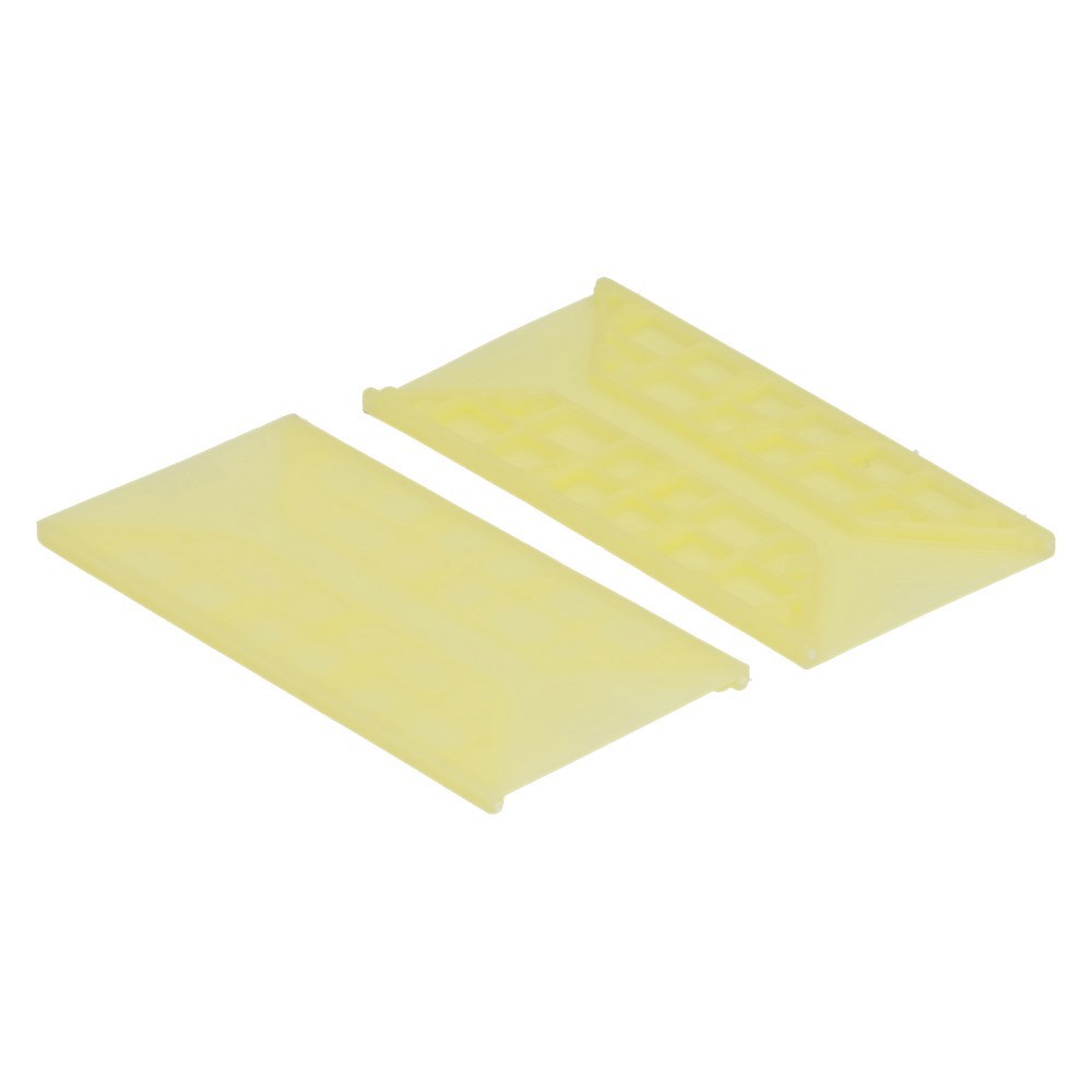 Beglazingsblokjes Tunnel Kunststof - 50X4X100MM GEEL