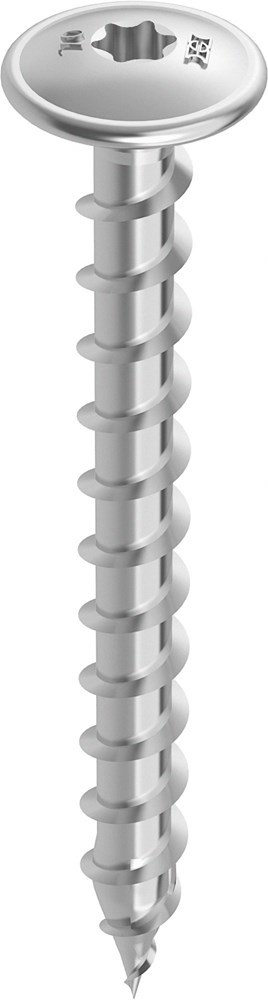 Tellerkopschroef Rvs A2 Heco -  6.0X 80MM TK T40