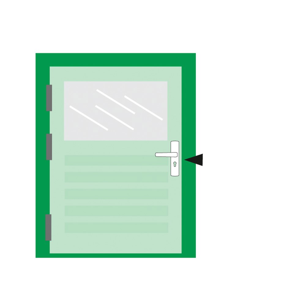 kortschild aluminium f1 axa-4