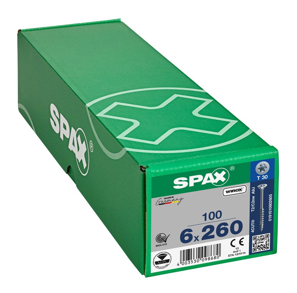 spaanplaatschroef wirox spax-4