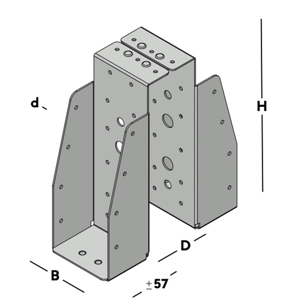 balkdrager gbs dubbel sv-3