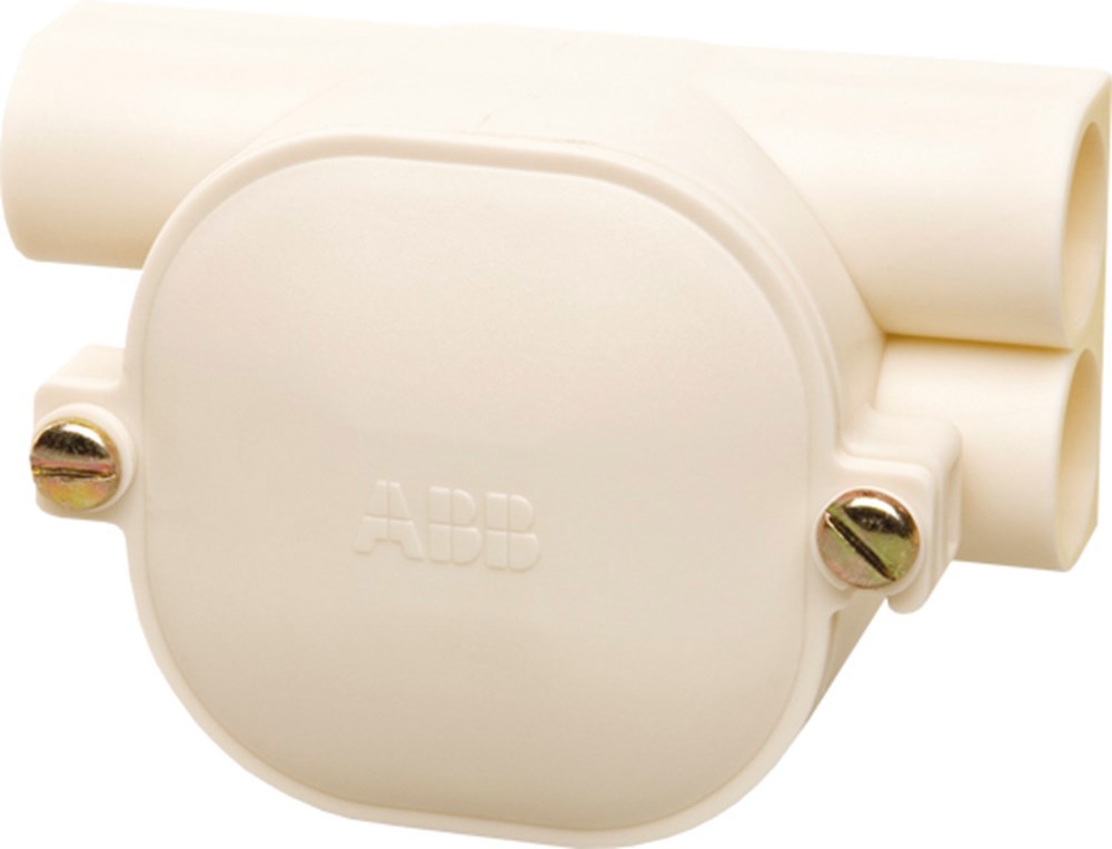 Lasdoos Topdoos Dubbel Pvc Abb - 4208D 3X16MM RECHTS WIT IP20