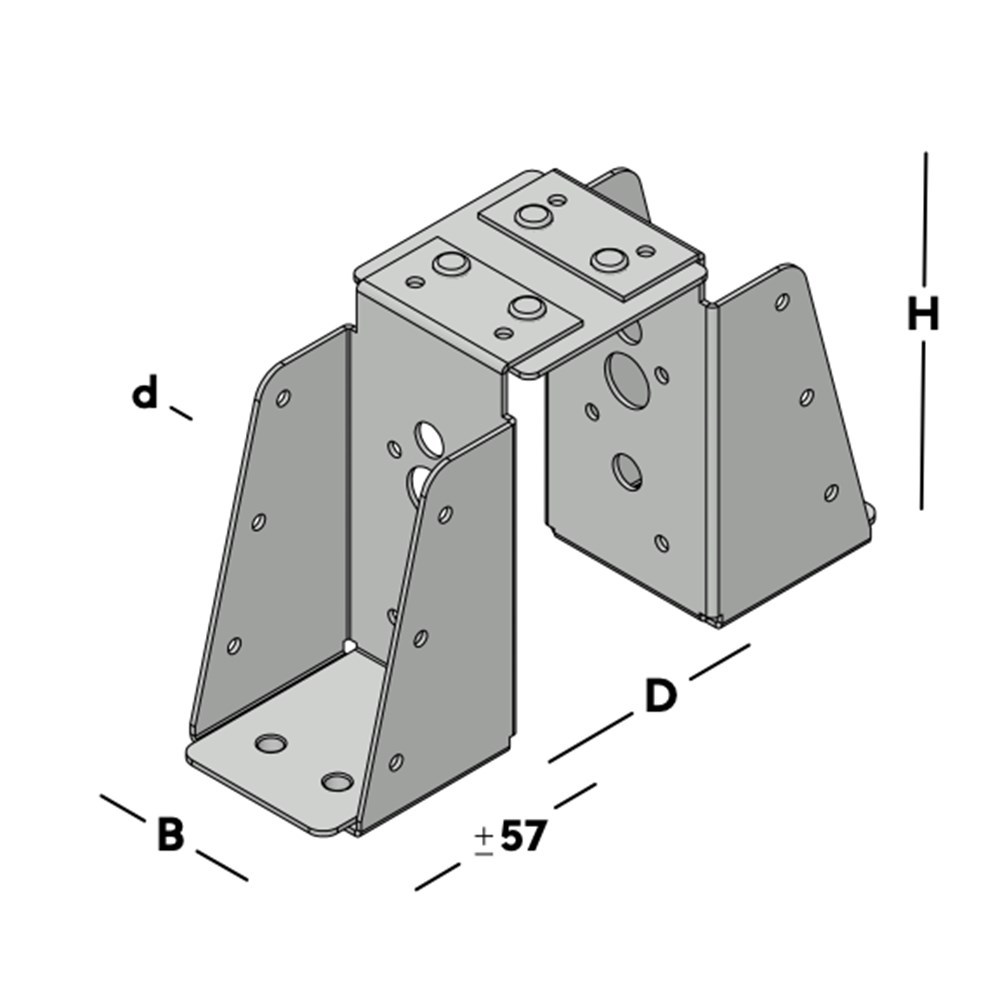 balkdrager gbs dubbel sv-3