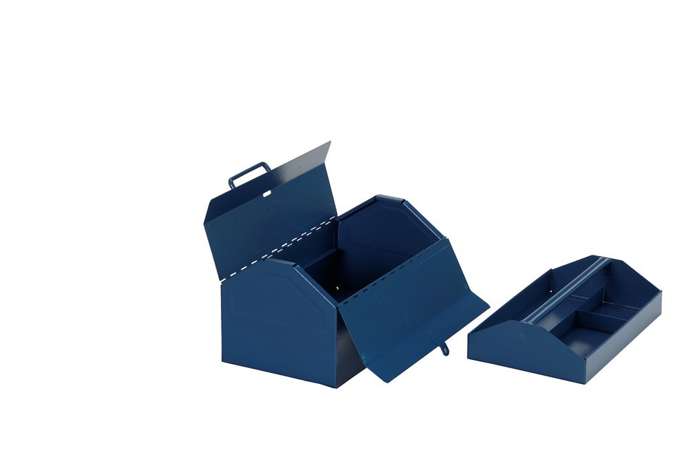 Gereedschapskist Staal Blauw Wesma - BT14P 2-DELIG