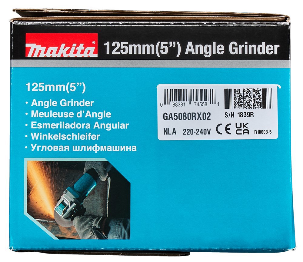 haakse slijper makita 125mm-12