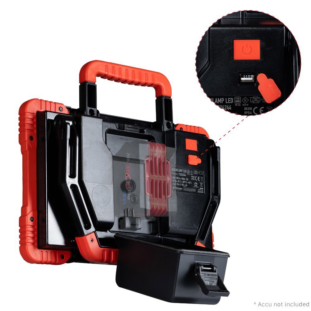 accu bouwlamp led klasse III kelfort-8