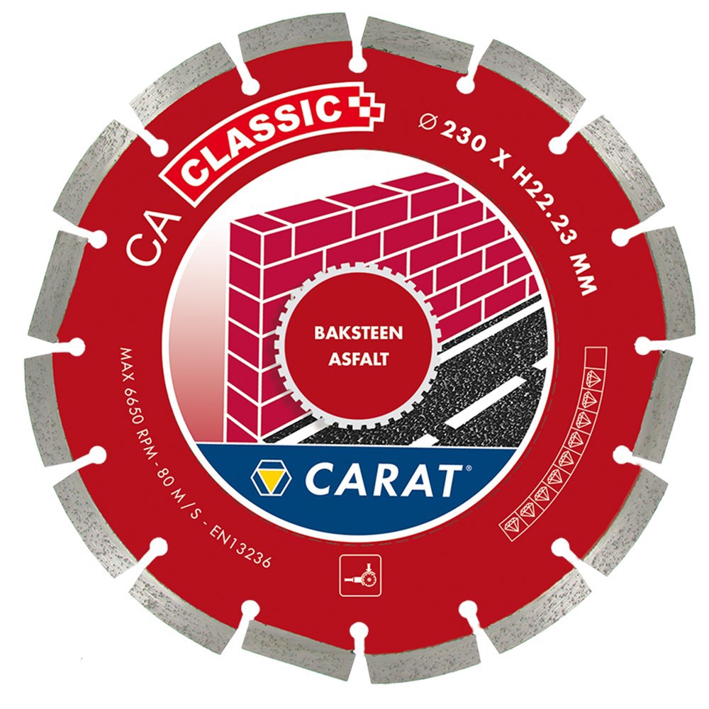Diamantzaagblad Droog Carat Classic - CAC 125X22.23MM