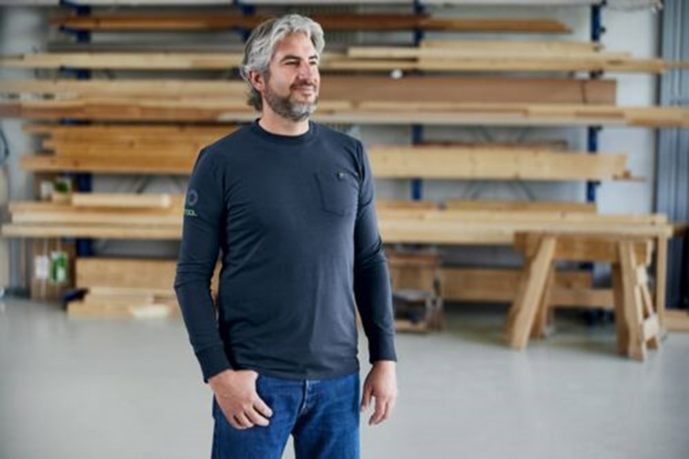 T-shirt lange mouw basic festool-3