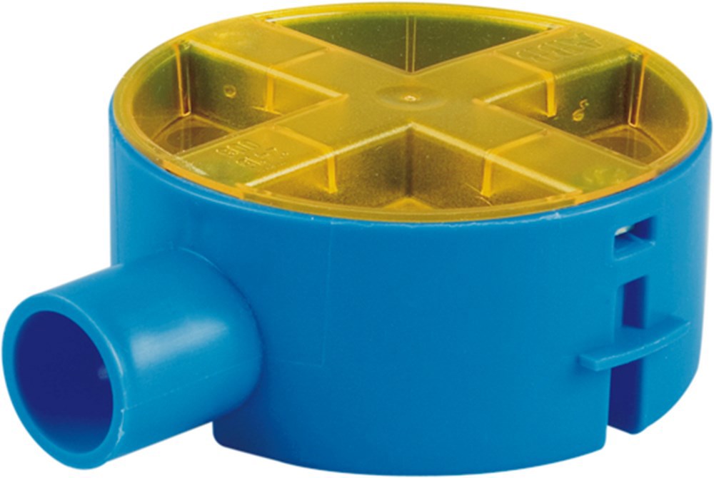 Inbouwdoos Kunststof Abb - DZ30 H31 Ø76MM BLAUW IP00