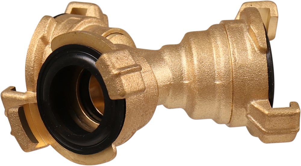 drieweg snelkoppeling geka messing-4