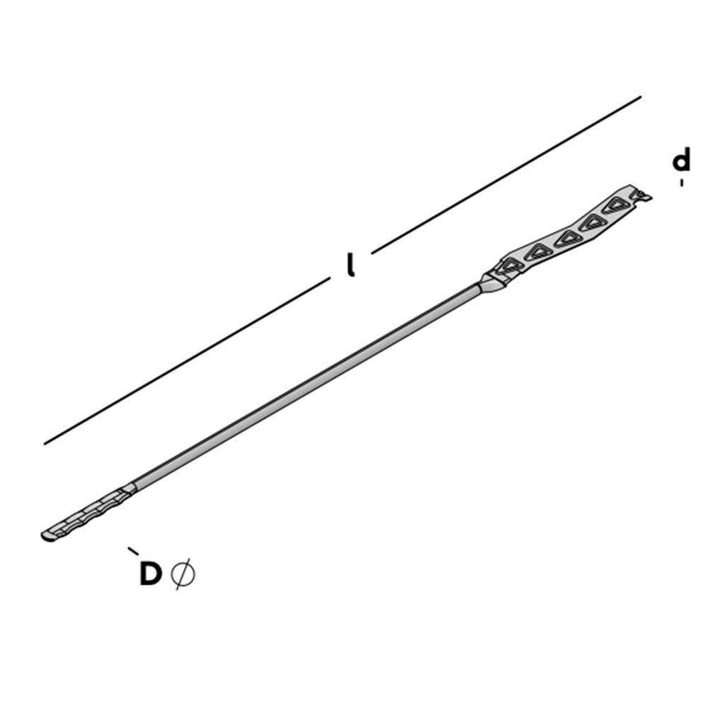 prik-spouwanker rvs a4-3