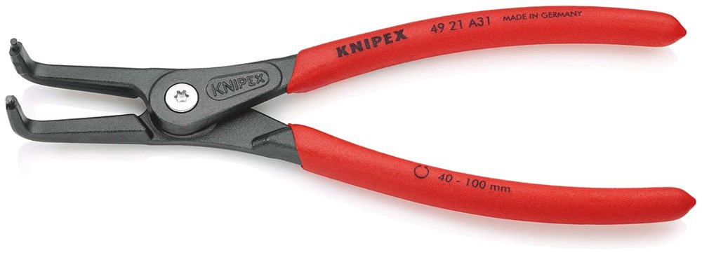 Borgringtang Gebogen Knipex - 4921-A31 / Ø40-100MM