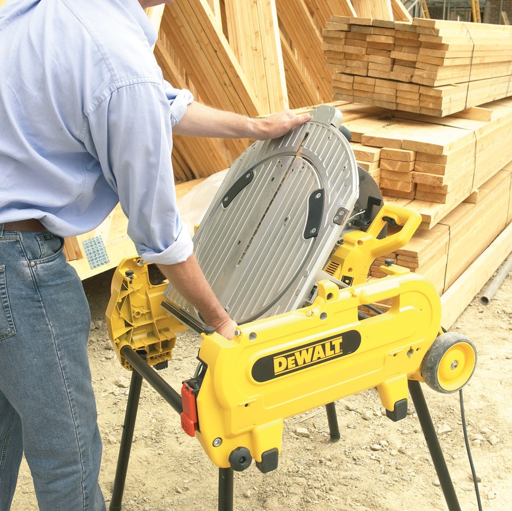 tafel-/afkortzaagmachine dewalt 305mm-5