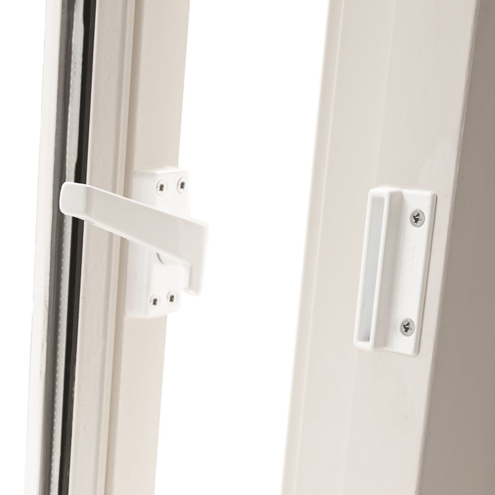 raamsluiting aluminium wit axa-4