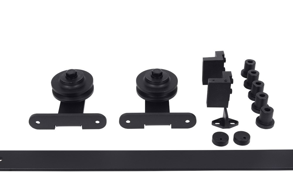 Schuifdeurbeslag Zwart Henderson - RUSTIC TOP R80T/30 3000MM/1