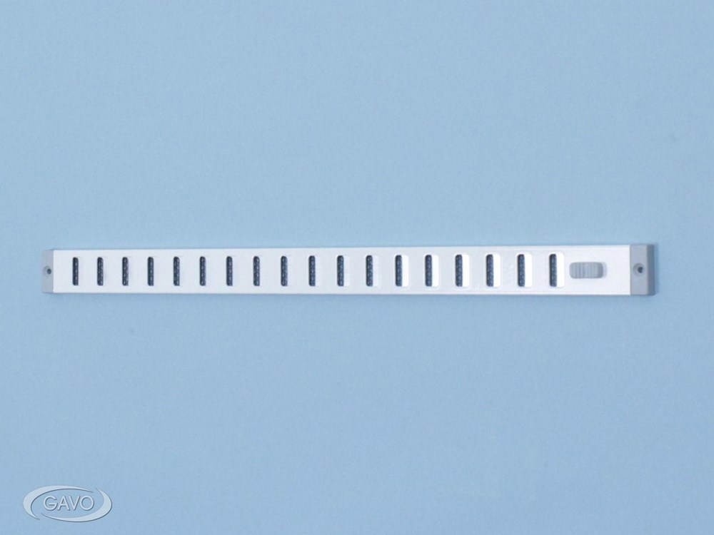 schuifrooster aluminium wit gavo