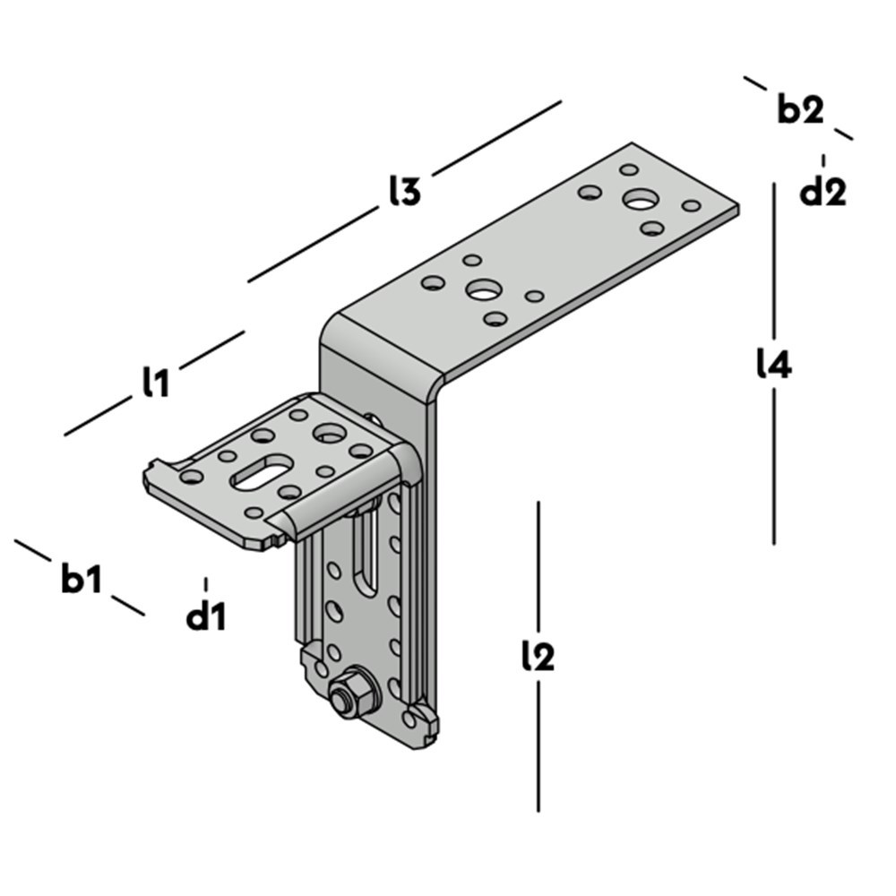 XL-kozijnstelbeugel sv-3