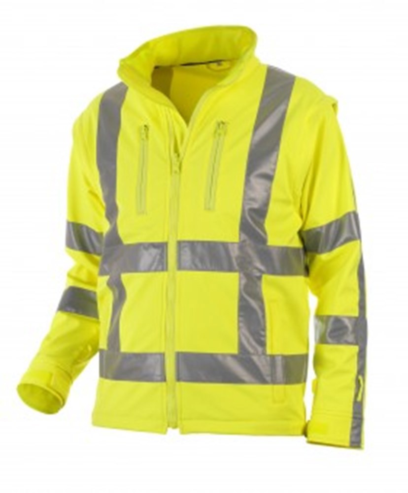 Jack Softshell Thermoline Hydrowear - TOULON GEEL FLUOR S