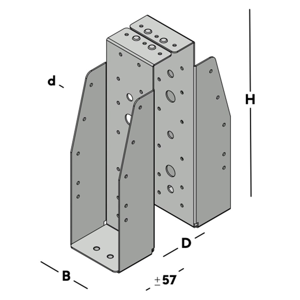 balkdrager gbs dubbel sv-3