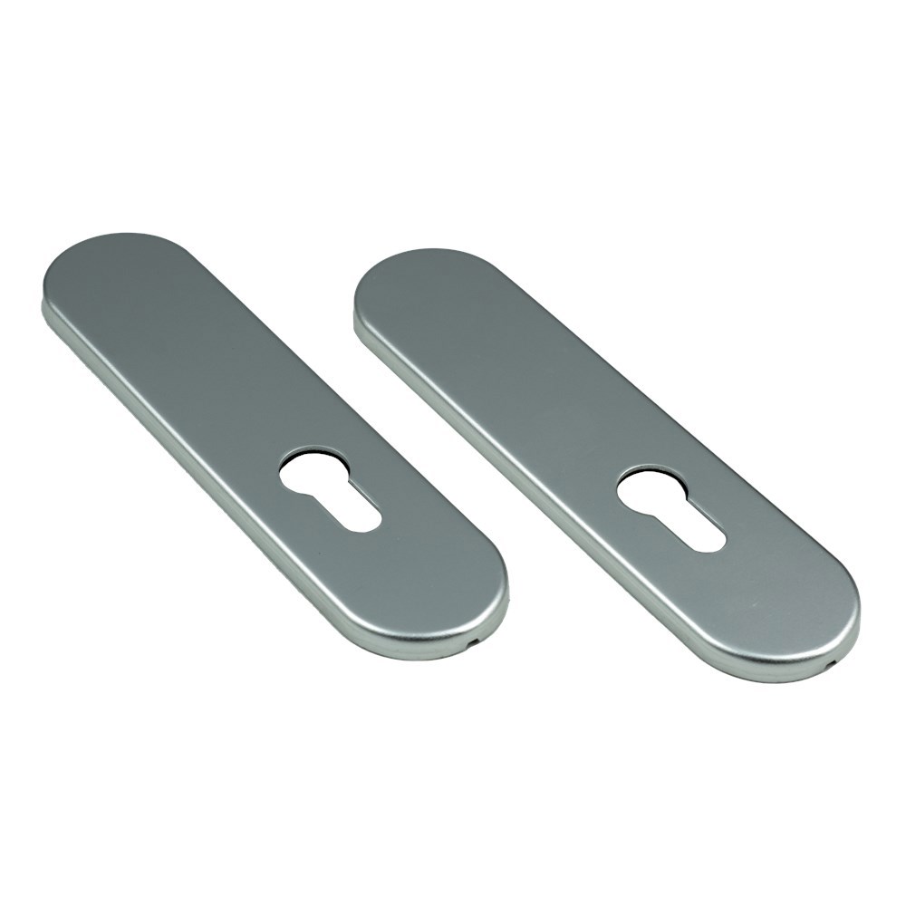 Kortschild Aluminium F1 Oxloc - PARIJS PC72MM Z.KRUKGAT