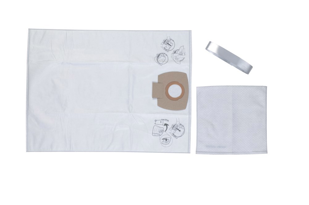 Filterzakken Vlies Milwaukee - 25L SET à 5 STUKS