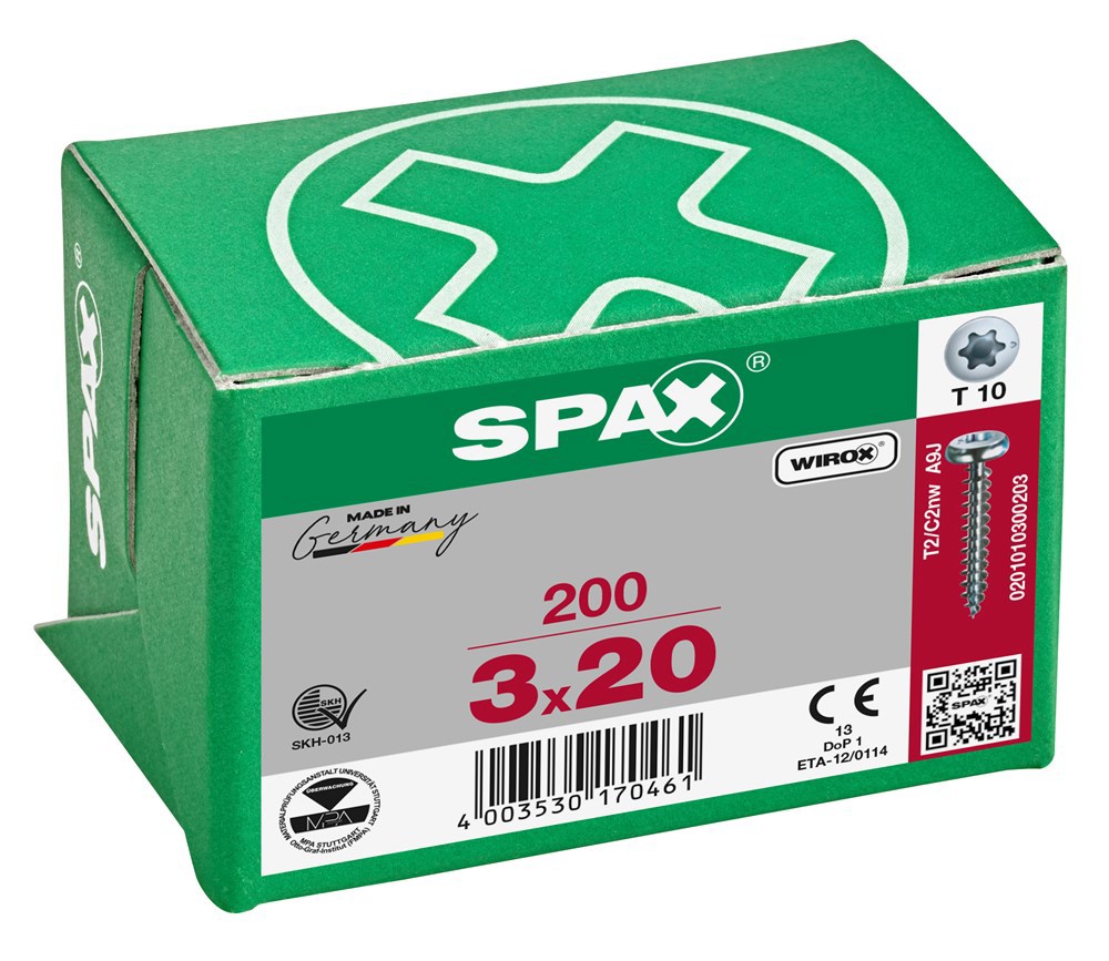 spaanplaatschroef wirox spax-4