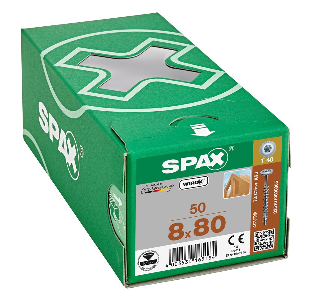 tellerkopschroef wirox spax-4