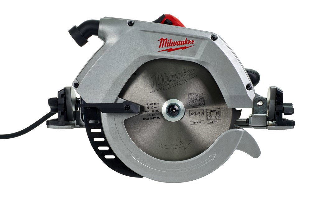 cirkelzaagmachine milwaukee 235mm
