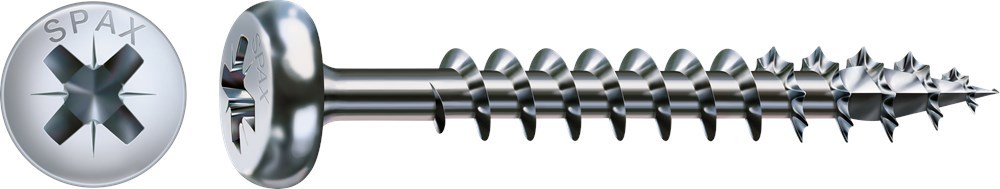 Spaanplaatschroef Wirox Spax - 5.0X 70MM BK PZ2