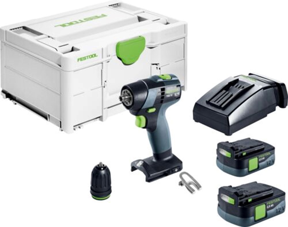 Accu Schroefboormachine Festool - TXS 2.5-PLUS 10.8V
