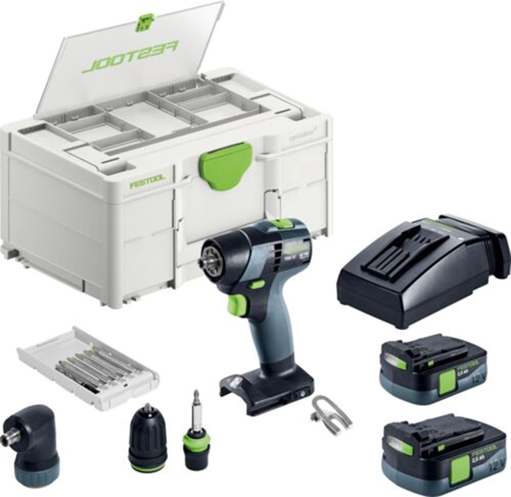 Accu Schroefboormachine Festool - TXS 2.5-SET 10.8V