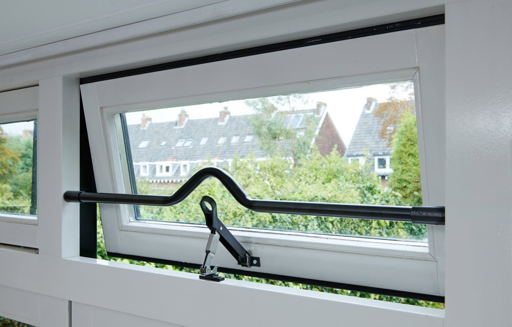 barrierestang zwart secubar skg**-3