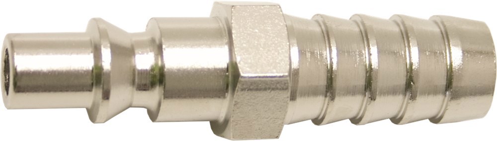 Insteeknippel Orion Staal Vernikkeld -  6MM SLANGPILAAR