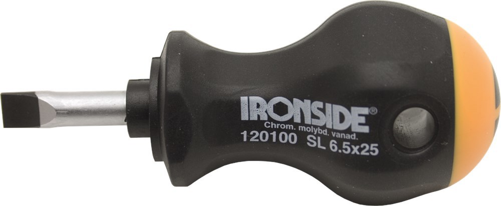 Schroevendraaier Zaagsnede Ironside - STUBBY 6.5  25MM