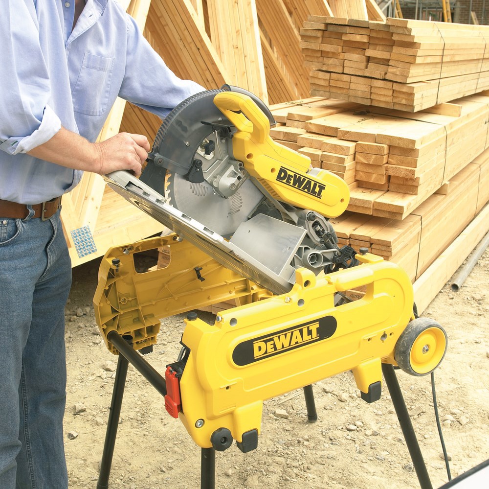 tafel-/afkortzaagmachine dewalt 305mm-8